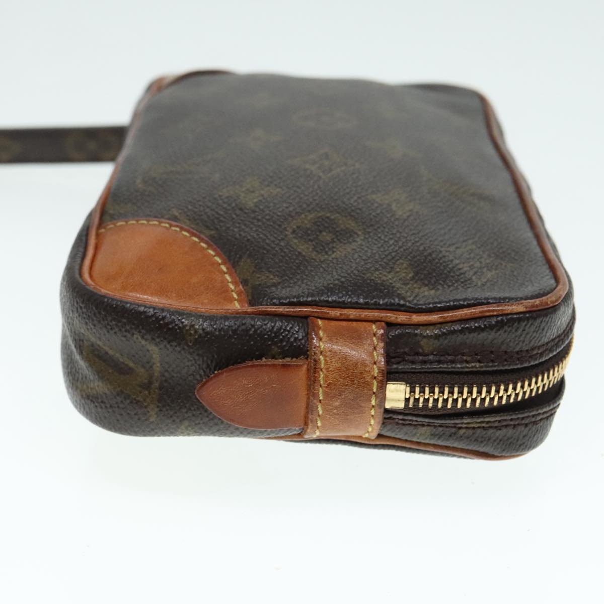 LOUIS VUITTON Monogram Marly Dragonne PM Clutch Bag M51827 LV Auth 91139