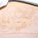 LOUIS VUITTON Monogram Trousse Demi Ronde Cosmetic Pouch M47520 LV Auth 91150-9