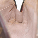 LOUIS VUITTON Monogram Trousse Demi Ronde Cosmetic Pouch M47520 LV Auth 91150-17