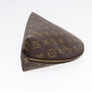 LOUIS VUITTON Monogram Trousse Demi Ronde Cosmetic Pouch M47520 LV Auth 91150-4