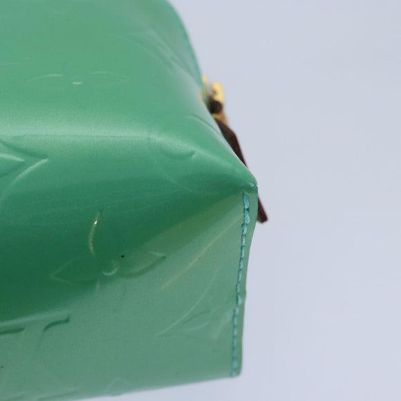 LOUIS VUITTON Monogram Vernis Pochette CosmeticPouch Tyu Luco Words Auth 91172AV