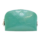 LOUIS VUITTON Monogram Vernis Pochette CosmeticPouch Tyu Luco Words Auth 91172V-13