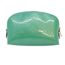 LOUIS VUITTON Monogram Vernis Pochette CosmeticPouch Tyu Luco Words Auth 91172V-2