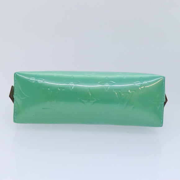 LOUIS VUITTON Monogram Vernis Pochette CosmeticPouch Tyu Luco Words Auth 91172AV