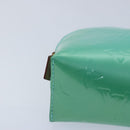 LOUIS VUITTON Monogram Vernis Pochette CosmeticPouch Tyu Luco Words Auth 91172AV-7