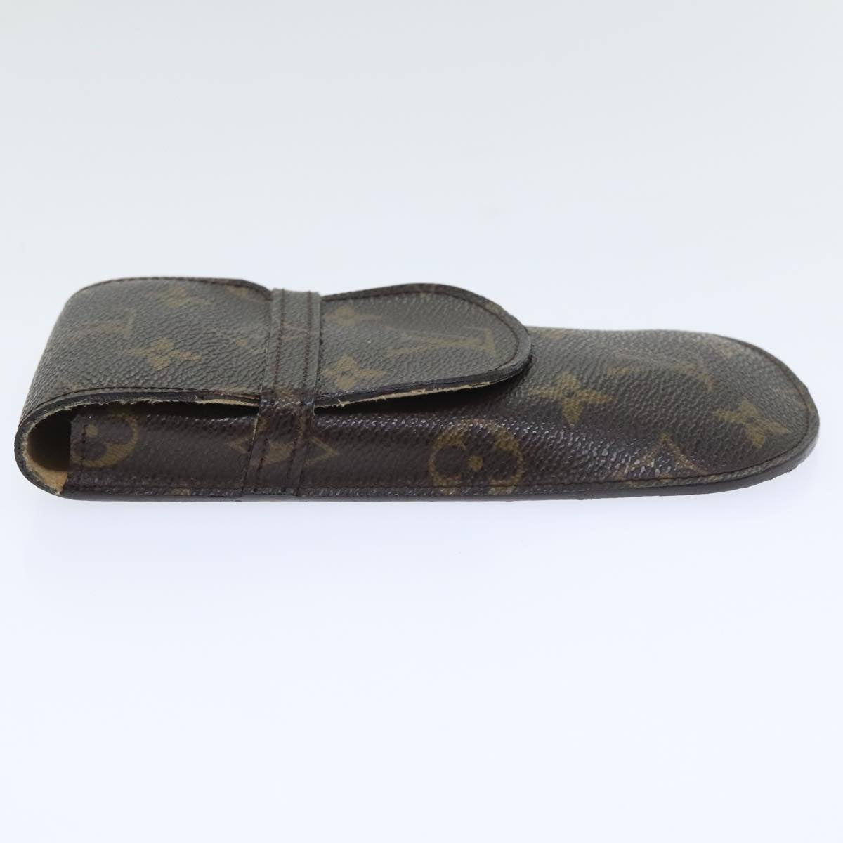 LOUIS VUITTON Monogram Etui Lunette Rabat Glasses Case M62970 LV Auth 91173