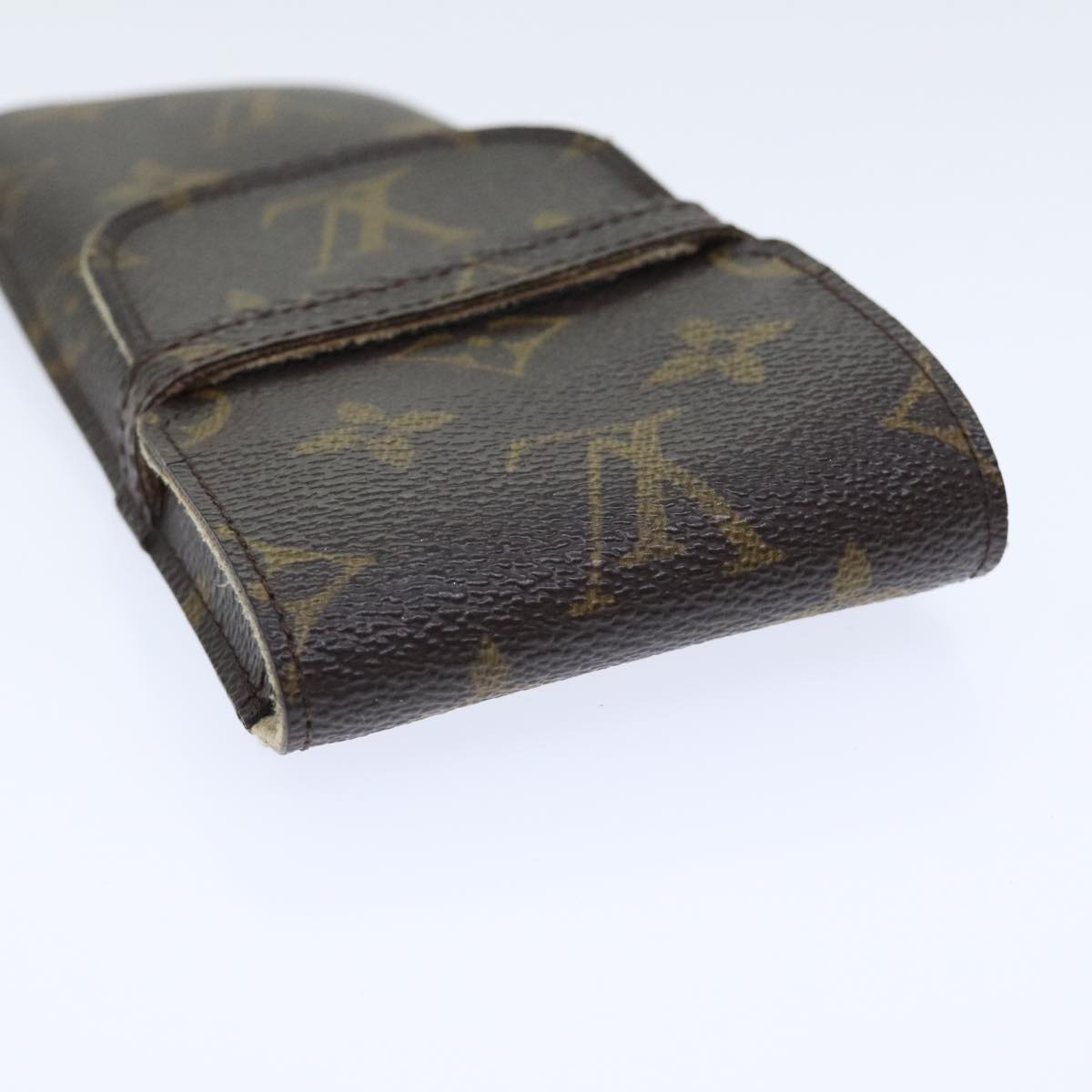 LOUIS VUITTON Monogram Etui Lunette Rabat Glasses Case M62970 LV Auth 91174