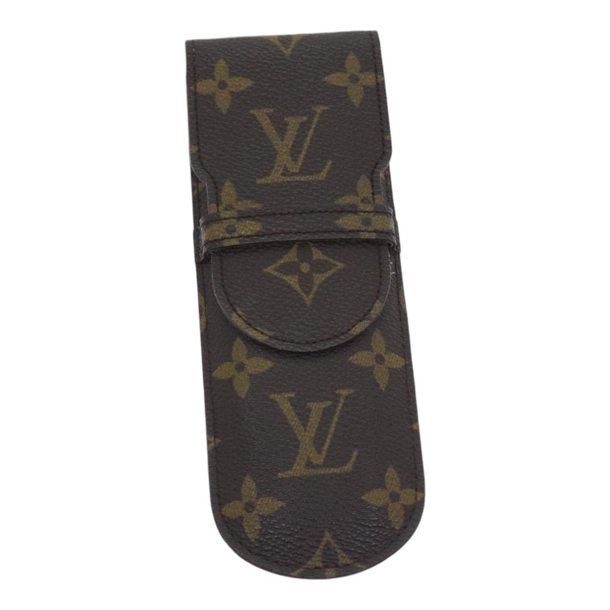 LOUIS VUITTON Monogram Etui Stilo Pen Case M62990 LV Auth 91178