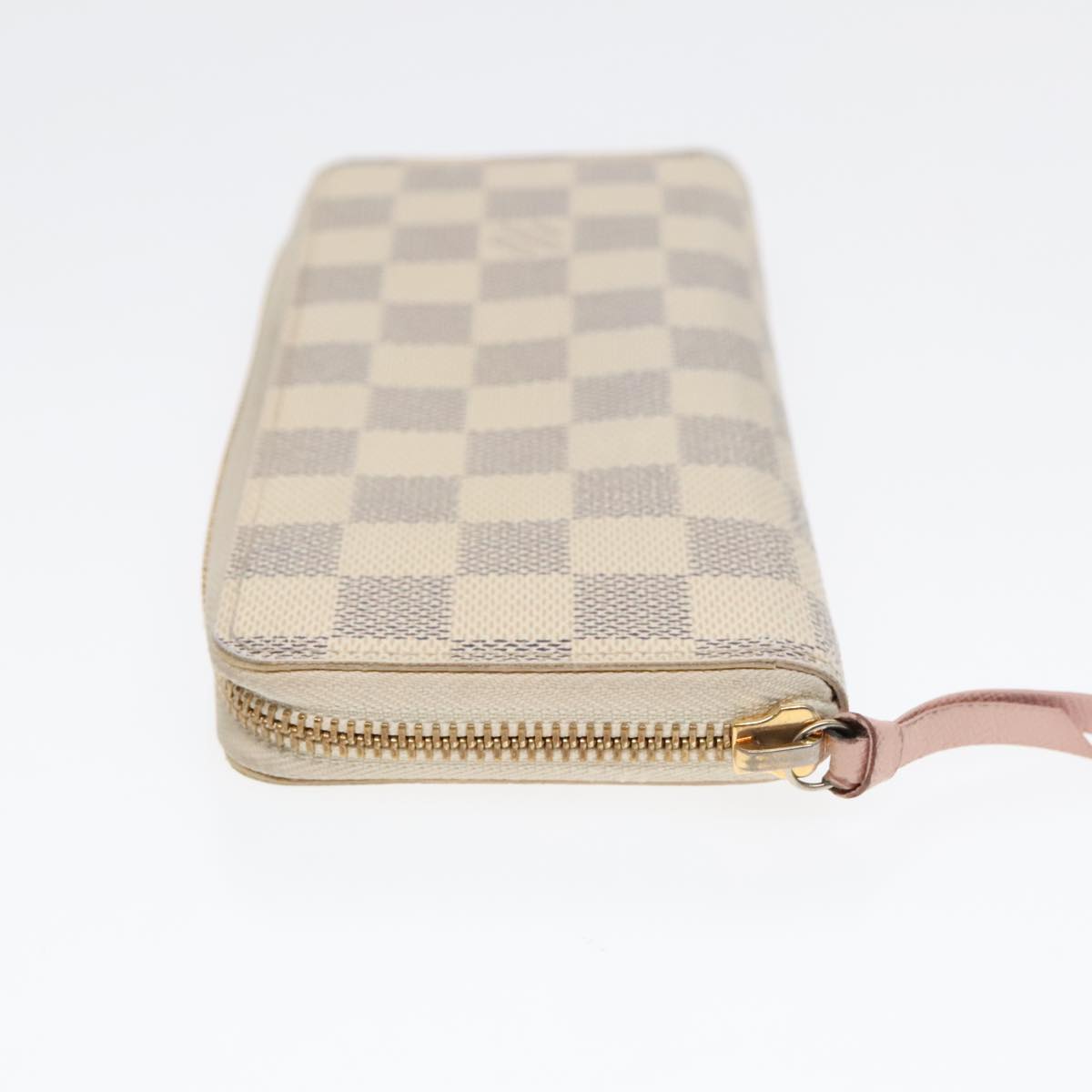 LOUIS VUITTON Damier Azur Portefeuille Clemence Long Wallet N61264 Auth 91180