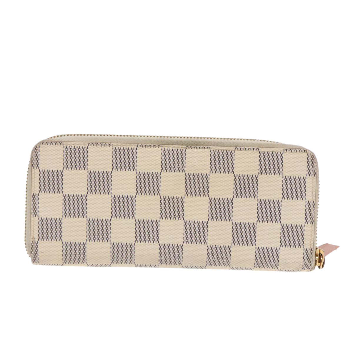 LOUIS VUITTON Damier Azur Portefeuille Clemence Long Wallet N61264 Auth 91181 - 0