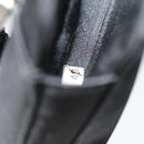 PRADA Neck Case Nylon Black Silver Auth 91191-12