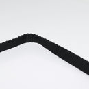 PRADA Neck Case Nylon Black Silver Auth 91191-6