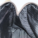 PRADA Hand Bag Nylon Khaki Silver Auth 91246-20