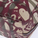BURBERRY Nova Check Shopper PVC Beige Zilver Auth 91267-15