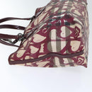 BURBERRY Nova Check Shopper PVC Beige Zilver Auth 91267-4