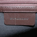 BURBERRY Nova Check Shoulder Bag Canvas Leather Beige Brown Auth 91275-18