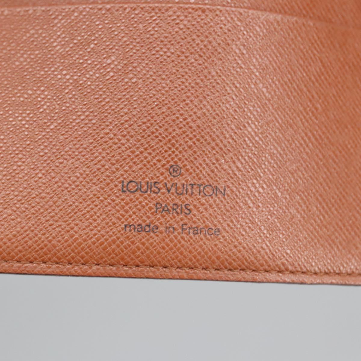 LOUIS VUITTON Monogram Agenda MM Day Planner Cover R20105 LV Auth 91317