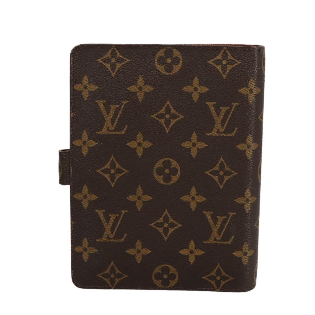 LOUIS VUITTON Monogram Agenda MM Day Planner Cover R20105 LV Auth 91317 - 0