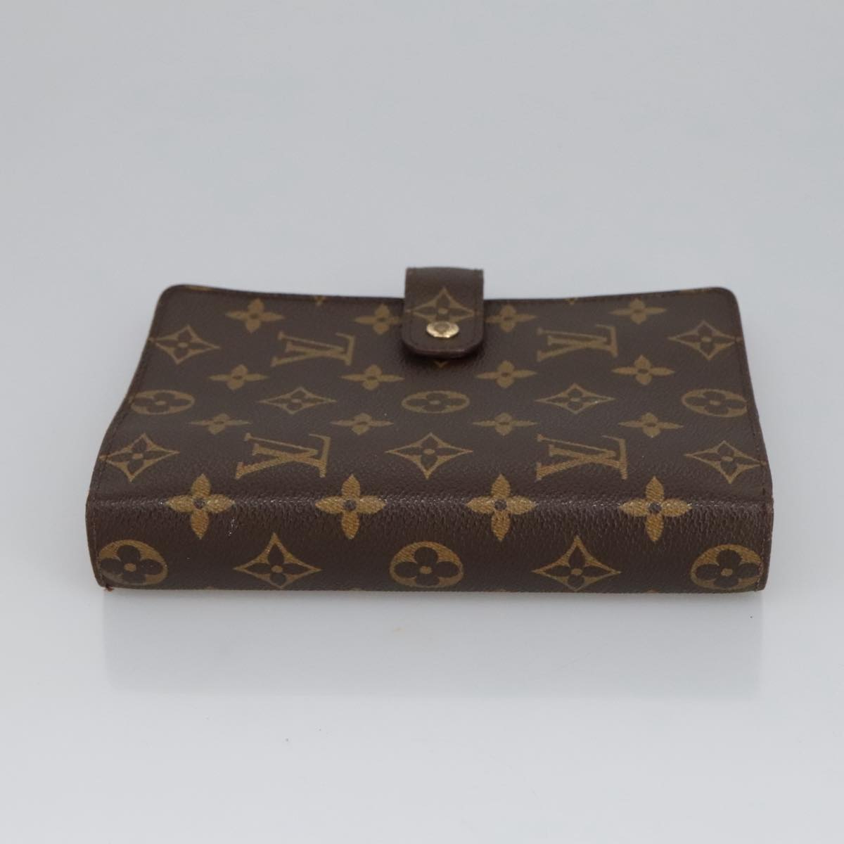 LOUIS VUITTON Monogram Agenda MM Day Planner Cover R20105 LV Auth 91317