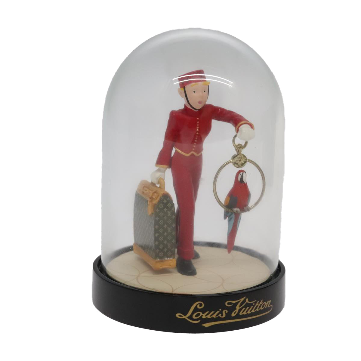 LOUIS VUITTON Bellboy Snow Globe Clear M99551 LV Auth 91318