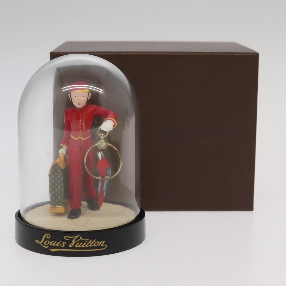 LOUIS VUITTON Bellboy Snow Globe Clear M99551 LV Auth 91318