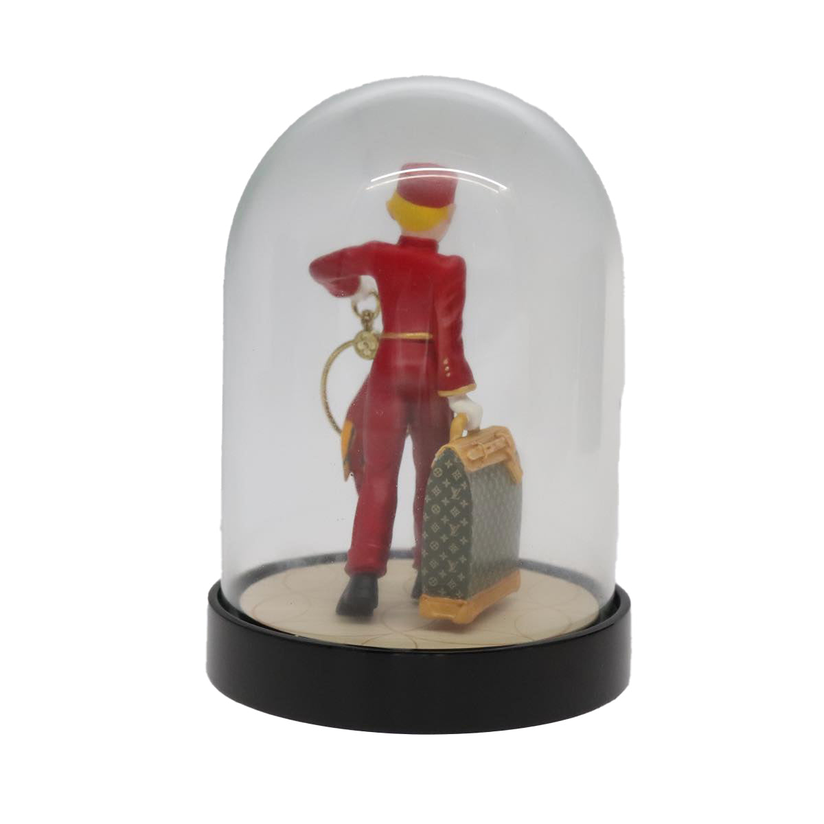 LOUIS VUITTON Bellboy Snow Globe Clear M99551 LV Auth 91318