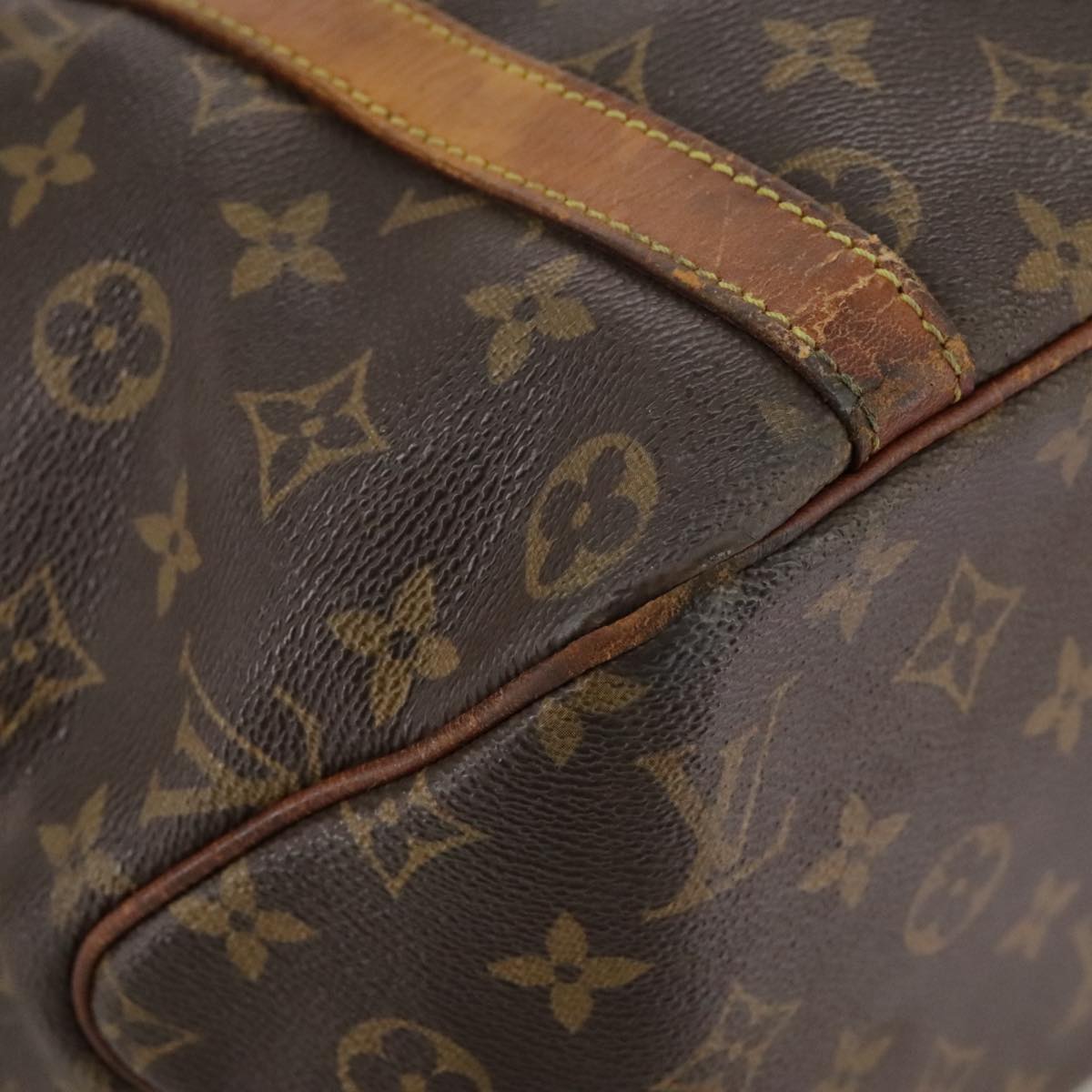 LOUIS VUITTON Monogram Sac Shopping Tote Bag M51108 LV Auth 91329