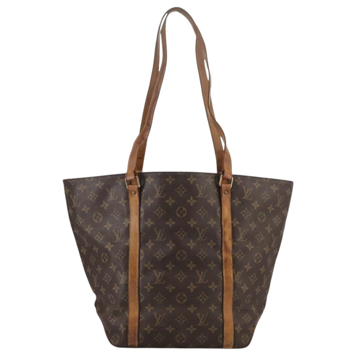 LOUIS VUITTON Monogram Sac Shopping Tote Bag M51108 LV Auth 91329