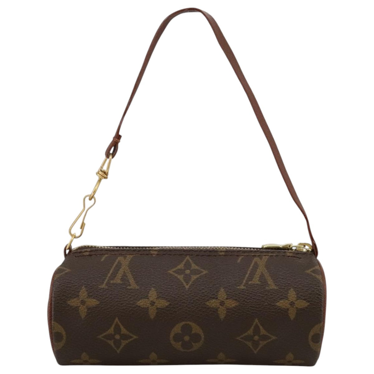 LOUIS VUITTON Monogram Papillon Pouch LV Auth 91333