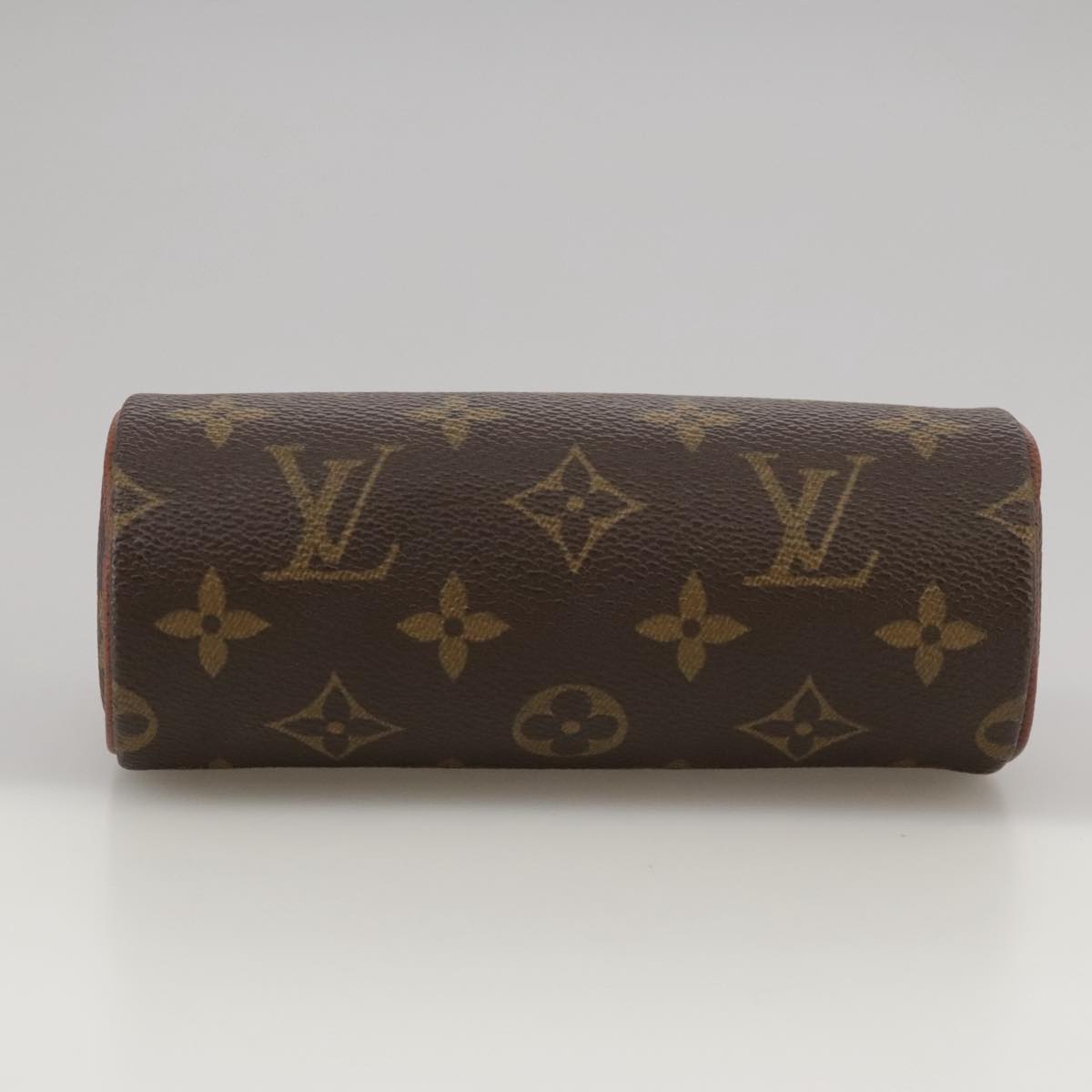 LOUIS VUITTON Monogram Papillon Pouch LV Auth 91333