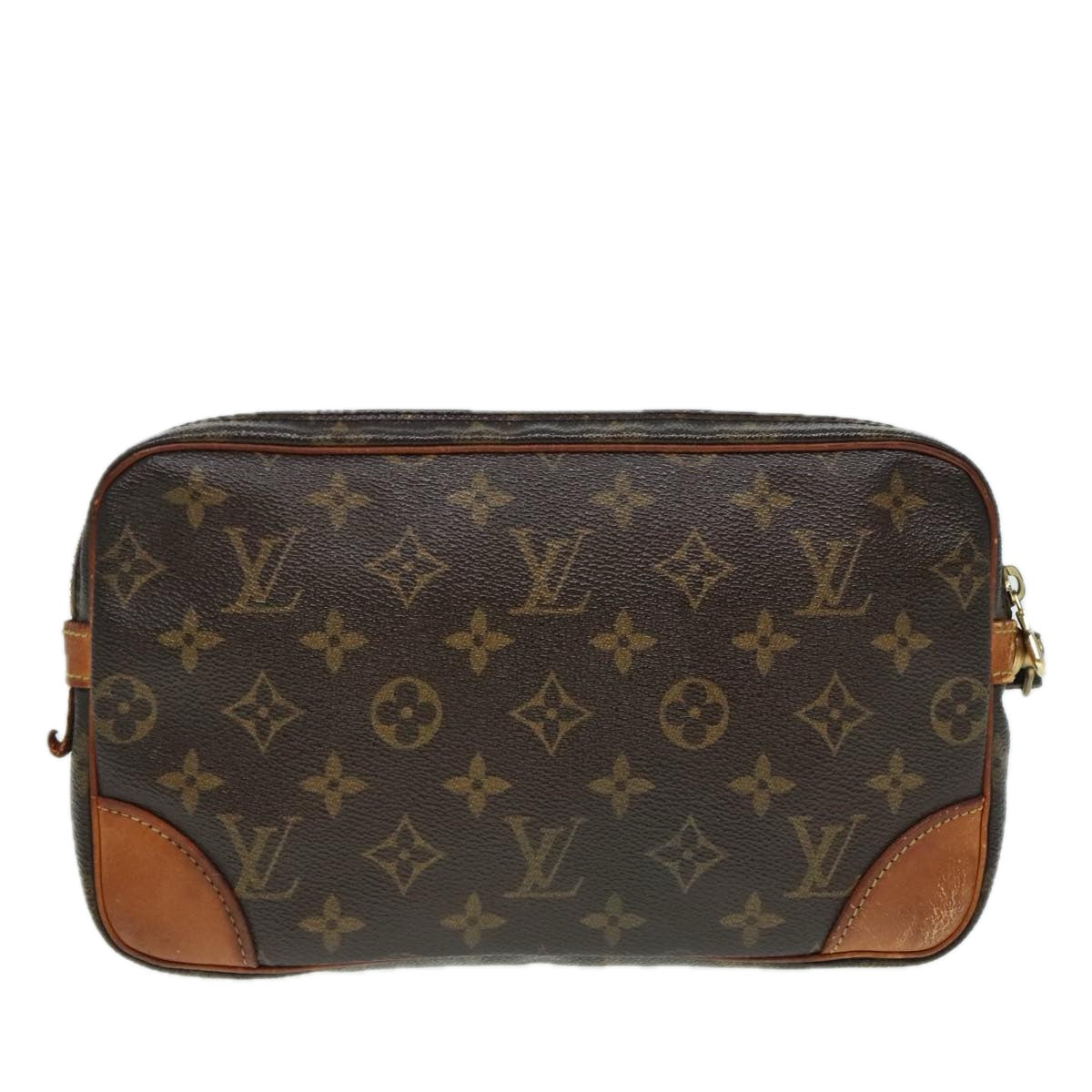 LOUIS VUITTON Monogram Marly Dragonne GM Clutch Bag M51825 LV Auth 91355 - 0