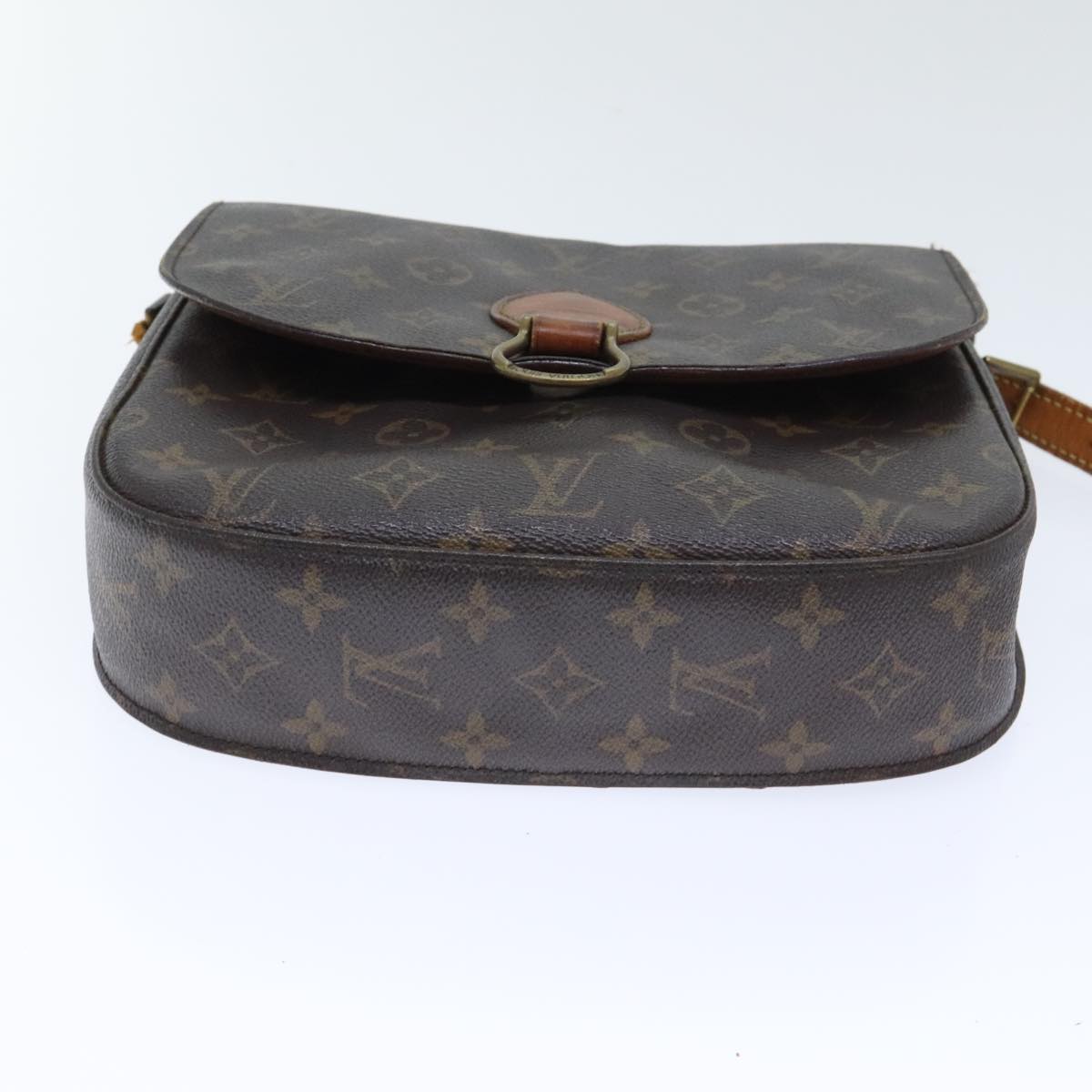 LOUIS VUITTON Monogram Saint Cloud GM Shoulder Bag M51242 LV Auth 91362