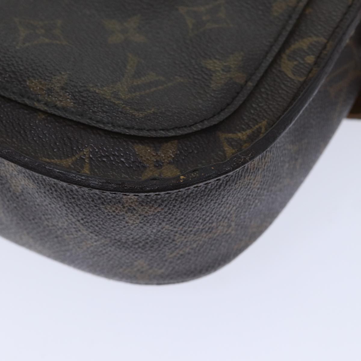 LOUIS VUITTON Monogram Saint Cloud GM Shoulder Bag M51242 LV Auth 91362