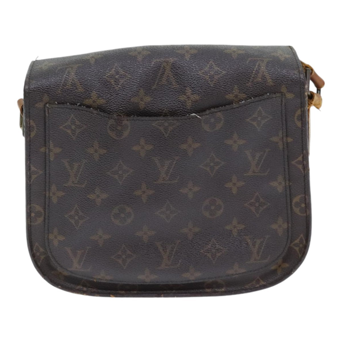 LOUIS VUITTON Monogram Saint Cloud GM Shoulder Bag M51242 LV Auth 91362