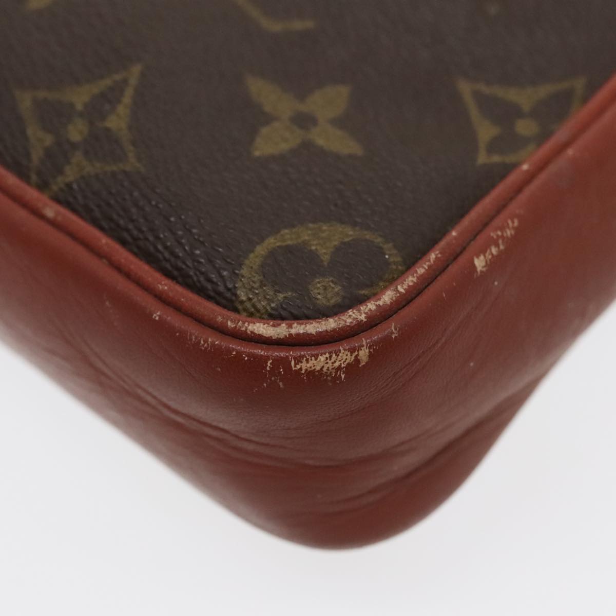 LOUIS VUITTON Monogram Pochette Sports Clutch Bag No.183 LV Auth 91365