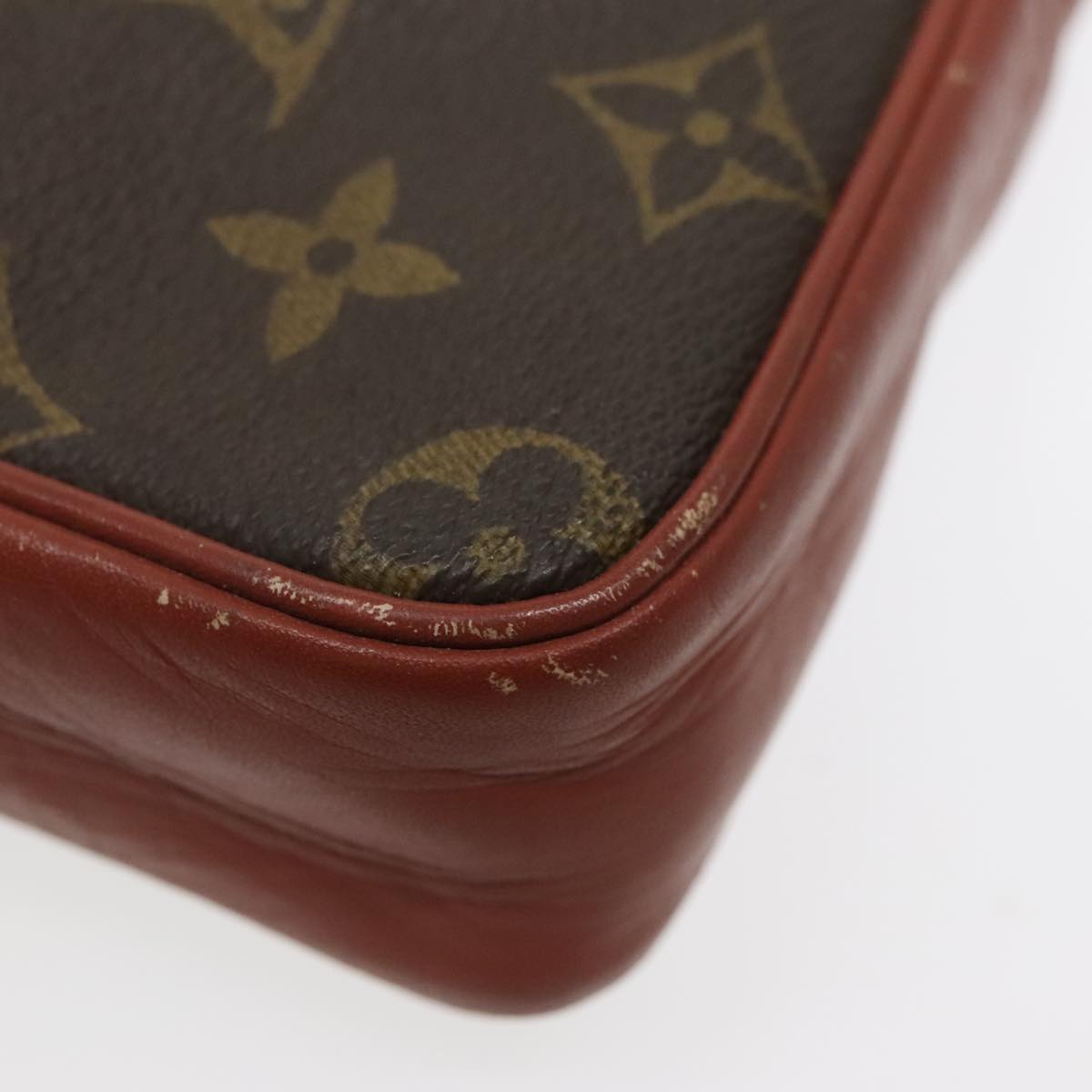 LOUIS VUITTON Monogram Pochette Sports Clutch Bag No.183 LV Auth 91365