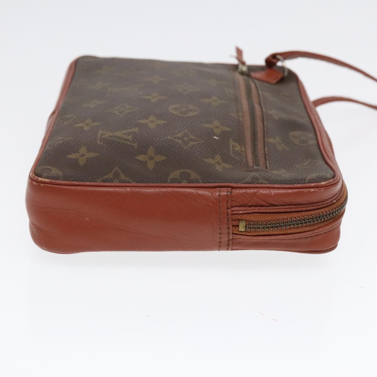 LOUIS VUITTON Monogram Pochette Sports Clutch Bag No.183 LV Auth 91365