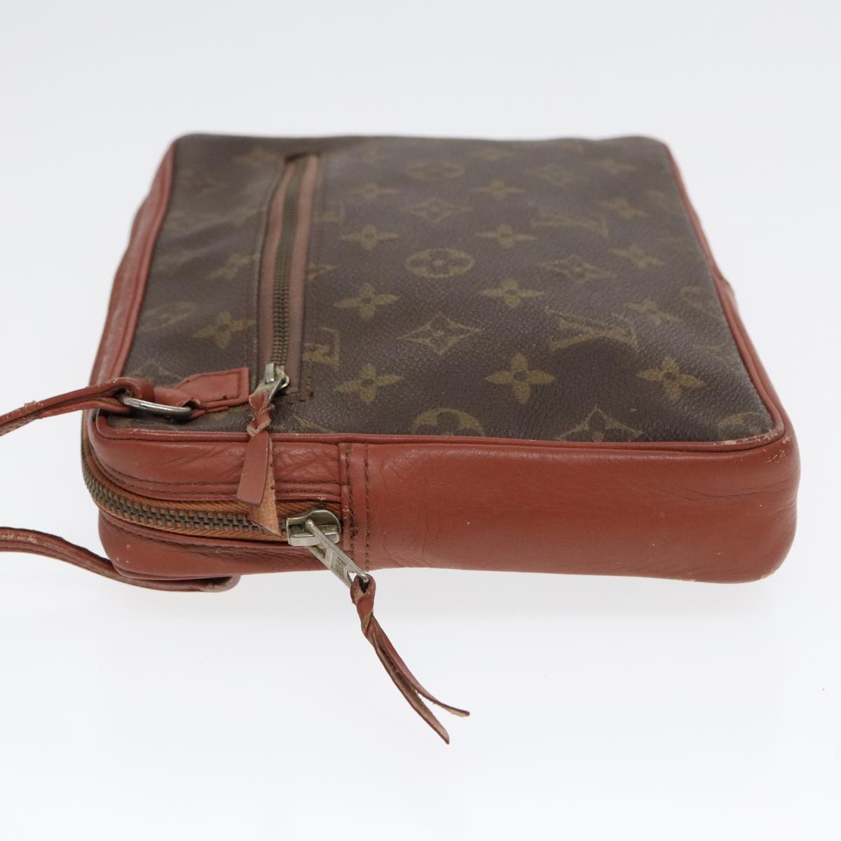 LOUIS VUITTON Monogram Pochette Sports Clutch Bag No.183 LV Auth 91365