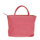PRADA Tote Bag Nylon Black Auth 91406-2