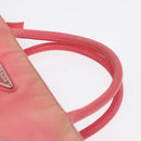 PRADA Tote Bag Nylon Black Auth 91406-8