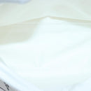 PRADA Backpack Nylon White Silver 1BZ072 Auth 91414AV-10