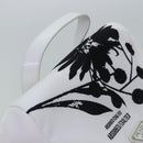 PRADA Backpack Nylon White Silver 1BZ072 Auth 91414AV-6