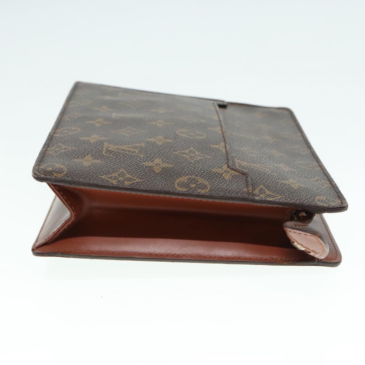 LOUIS VUITTON Monogram Pochette Homme Clutch Bag M51795 LV Auth 91443