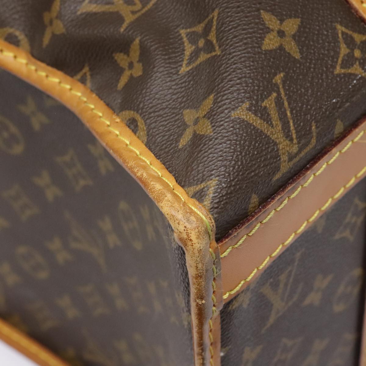 LOUIS VUITTON Monogram Sac Shan 40 Pet Carry M42024 LV Auth 91446