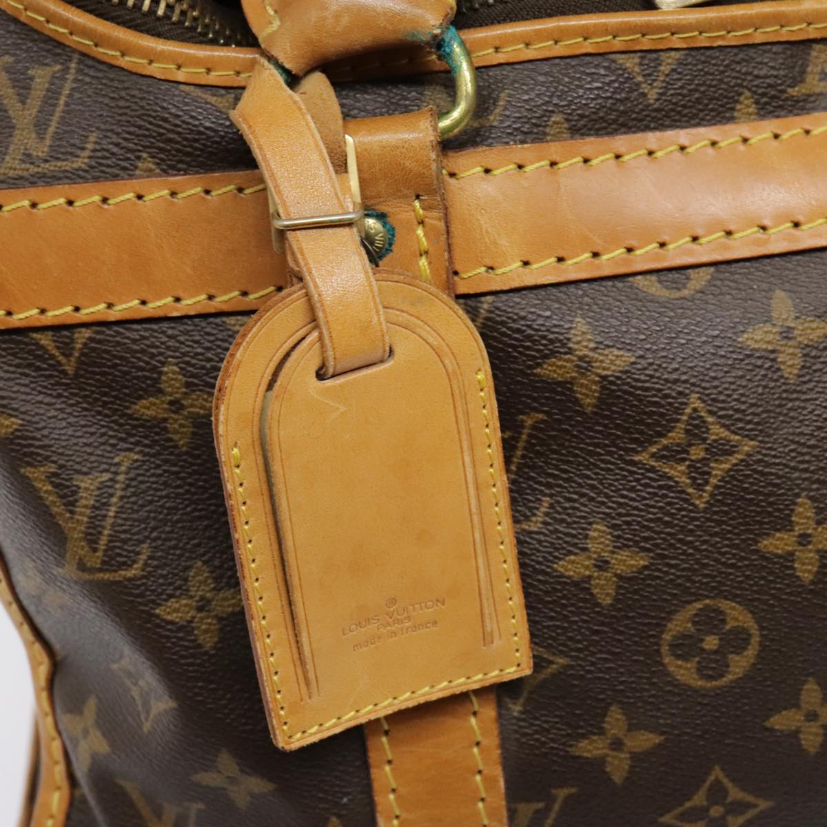 LOUIS VUITTON Monogram Sac Shan 40 Pet Carry M42024 LV Auth 91446