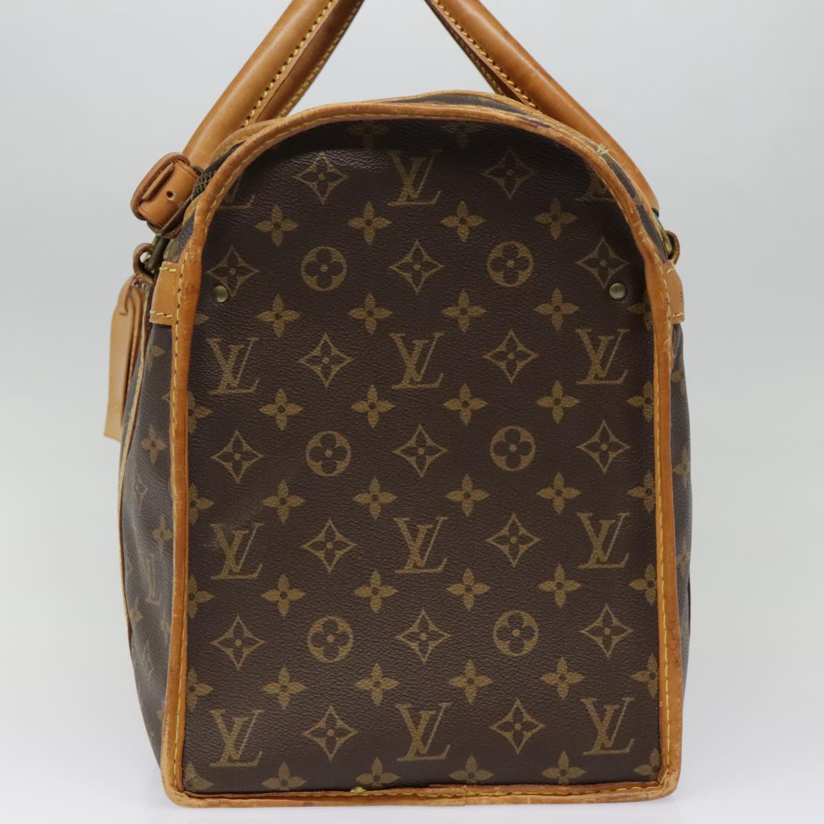 LOUIS VUITTON Monogram Sac Shan 40 Pet Carry M42024 LV Auth 91446