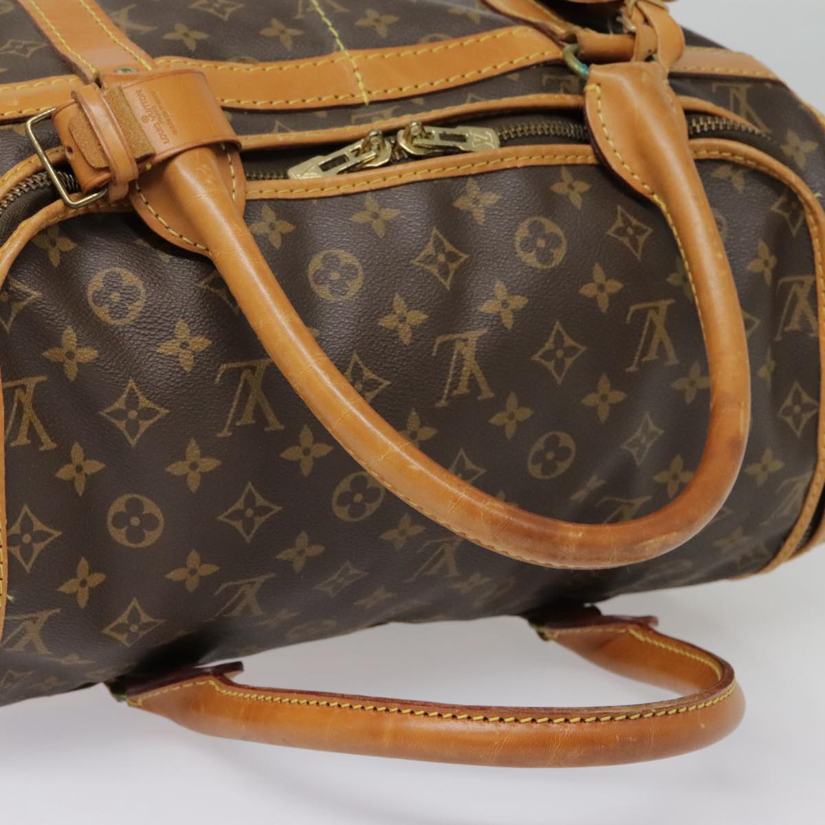 LOUIS VUITTON Monogram Sac Shan 40 Pet Carry M42024 LV Auth 91446