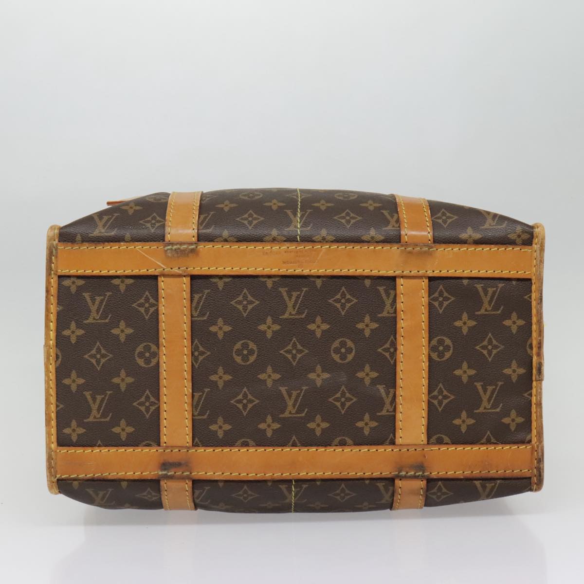 LOUIS VUITTON Monogram Sac Shan 40 Pet Carry M42024 LV Auth 91446