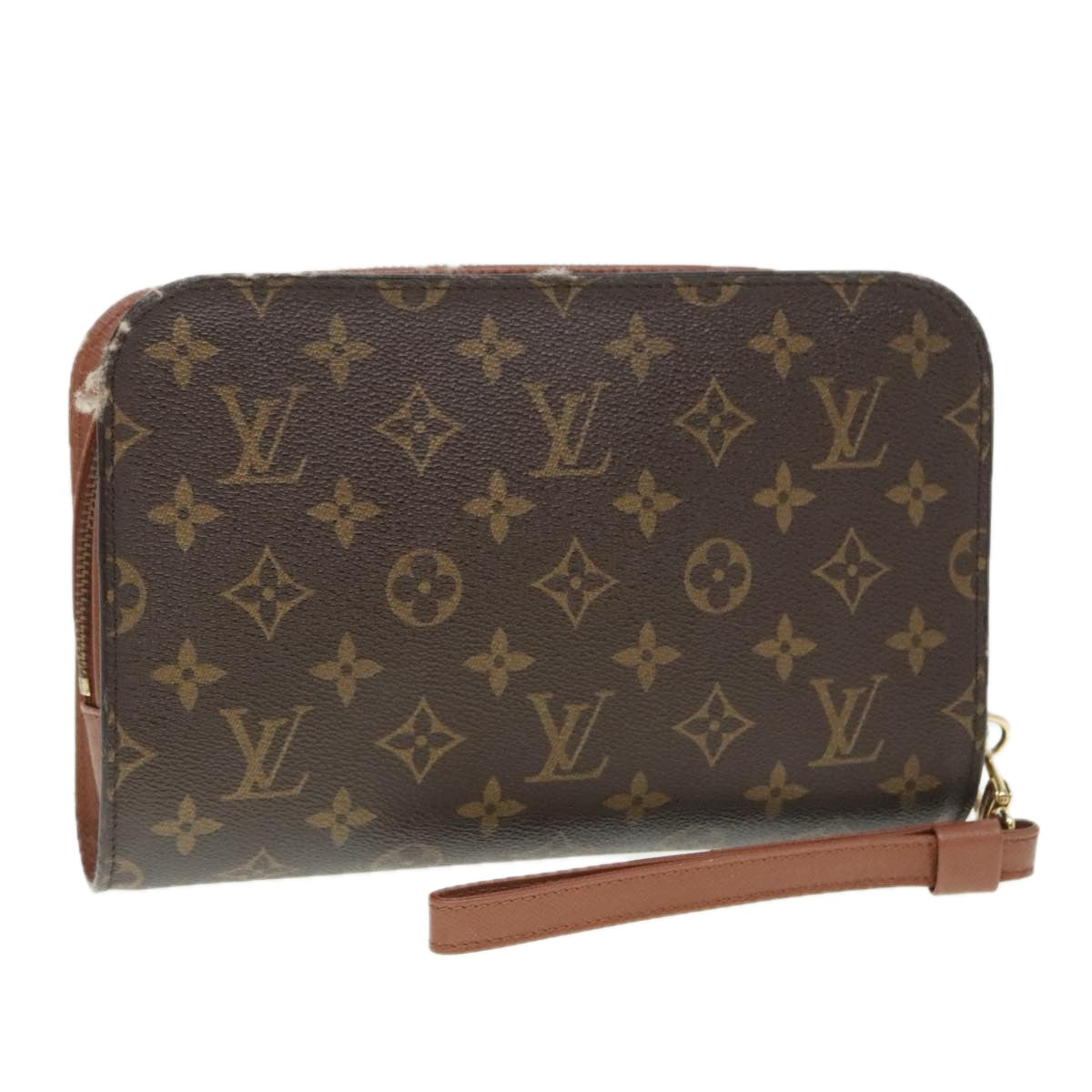 LOUIS VUITTON Monogram Orsay Clutch Bag M51790 LV Auth 91449