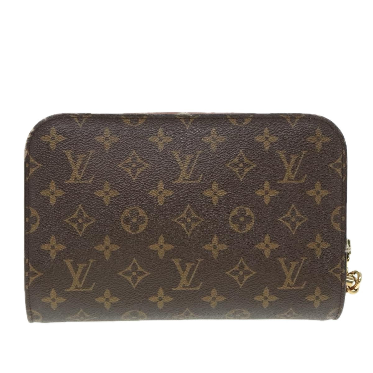 LOUIS VUITTON Monogram Orsay Clutch Bag M51790 LV Auth 91449